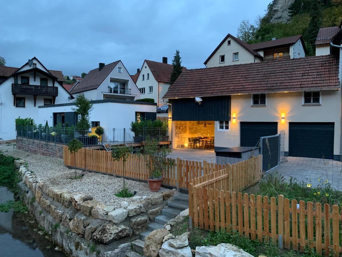 Bungalow-Ferienhaus Pottenstein Bagian luar foto